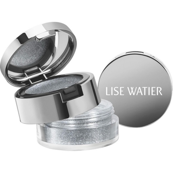 Lise Watier Duo Shadow & Glitter in Smokey Silver - Picture 3 of 4